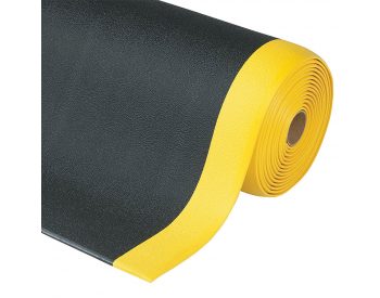 Foto - Černo-žlutá protiúnavová průmyslová rohož Sof-Tred, Plus - 91 x 60 x 0,94 cm