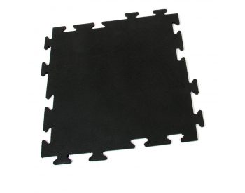 Foto - Gumová protiúnavová modulární rohož Flat Tile - 50 x 50 x 0,8 cm