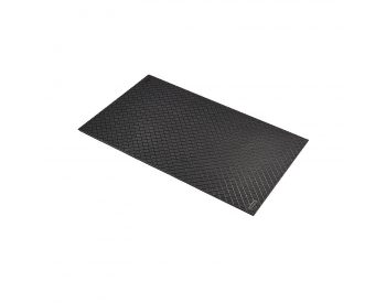 Foto - Černá olejivzdorná průmyslová extra odolná rohož Safety Stance Solid - 150 x 90 x 2,0 cm