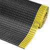 Foto - Černo-žlutá protiskluzová průmyslová olejivzdorná rohož Flexdek - 10 m x 60 cm x 1,2 cm