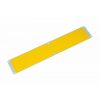 Foto - Žlutý hliníkový protiskluzový nášlap na schody FLOMA Bolt Down Plate - 63,5 x 11,5 cm