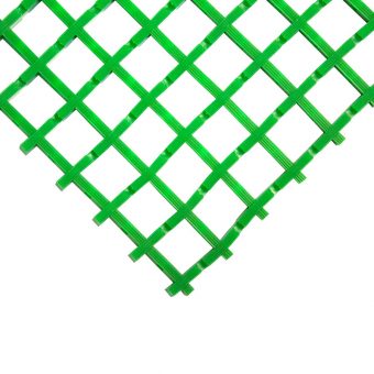 Zelená olejivzdorná průmyslová univerzální rohož - 5 m x 60 cm x 1,2 cm
